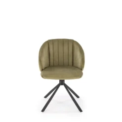 K533 Spisebordsstol - Sort / Oliven