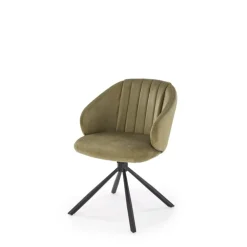 K533 Spisebordsstol - Sort / Oliven