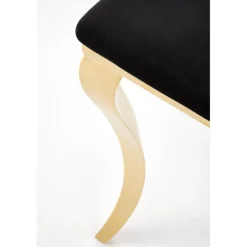 K556 Spisebordsstol - Sort/guld