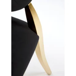 K556 Spisebordsstol - Sort/guld