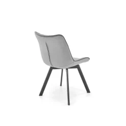 K520 Spisebordsstol - Sort/MørkeGrå