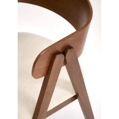 K562 Spisebordsstol - Valnød / lys Beige