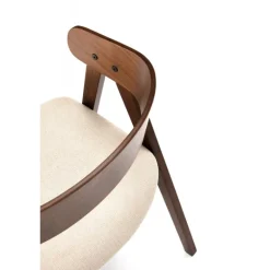 K562 Spisebordsstol - Valnød / lys Beige