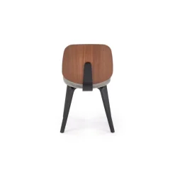 K563 Spisebordsstol - Valnød / Grå / Sort