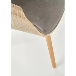 K396 Spisebordsstol lys eg / Grå