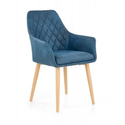 K287 Spisebordsstol marineblå