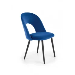 K384 Spisebordsstol mørkeblå