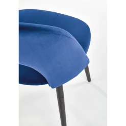 K384 Spisebordsstol mørkeblå