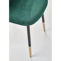 K379 Spisebordsstol Mørkegrøn