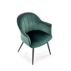 K468 Spisebordsstol Mørkegrøn