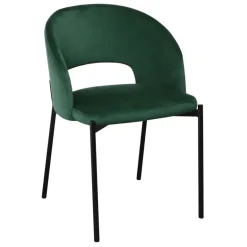 K455 Spisebordsstol Mørkegrøn