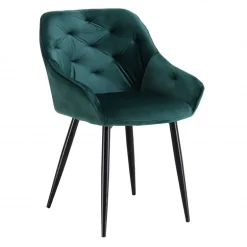 K487 Spisebordsstol Mørkegrøn