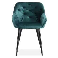 K487 Spisebordsstol Mørkegrøn