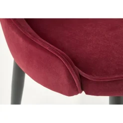 K366 Spisebordsstol Mørkerød