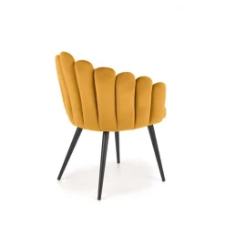 K410 Spisebordsstol Sennepsgul