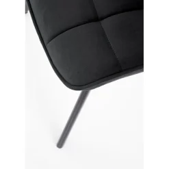 K332 Spisebordsstol Sort