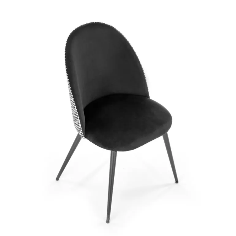 K478 Spisebordsstol Sort - Hvid
