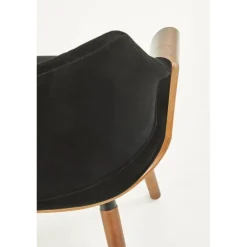 K396 Spisebordsstol Valnød / Sort
