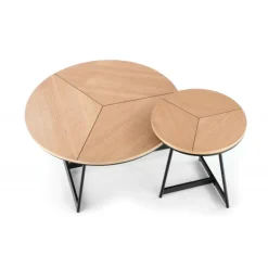 KARIDA c. bord Naturlig eg / Sort