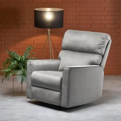 KARIM lænestol, - Grå