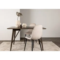 Kaseindon Spisebord - Mørkebrun