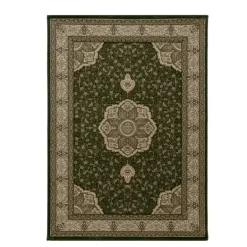 Kashmir Orientalsk tæppe Orientalisk - Grøn