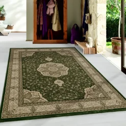 Kashmir Orientalsk tæppe Orientalisk - Grøn