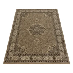 Kashmir tæppe - Beige 2601