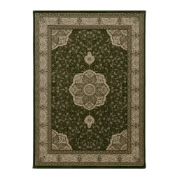 Kashmir tæppe - Grøn