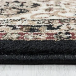 Kashmir tæppe - Sort