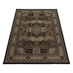 Kashmir tæppe - Sort