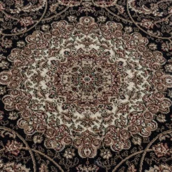 Kashmir tæppe - Sort