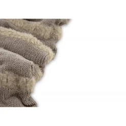 Katleen Plaid - Beige og Lysegrå