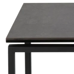 Katrine indskudsbord sort glas