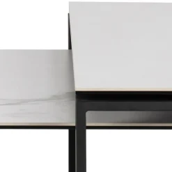 Katrine sofabord hvid glas