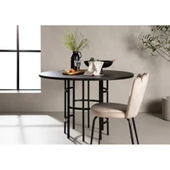 København Rundt spisebord - Sort