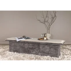 Kellogg Bænk - Grå og Off White