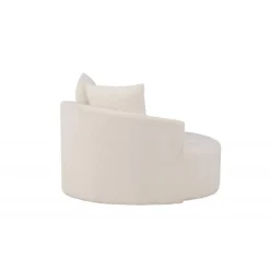 Kelso 2 personers Sofa - Beige og Sort