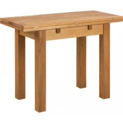 Kenley klapspisebord i olieret eg – 45/90 × 100 cm