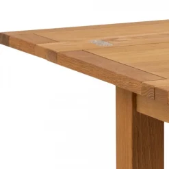 Kenley klapspisebord i olieret eg – 45/90 × 100 cm