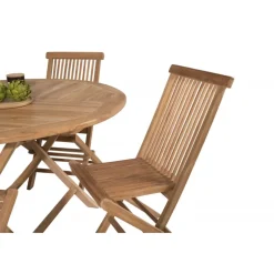 Kenya Rund Loungesæt - Havemøbelsæt - Natur