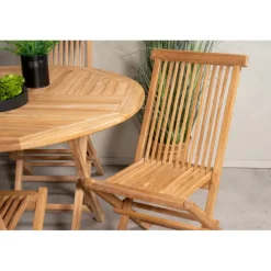 Kenya Rund Loungesæt - Havemøbelsæt - Natur