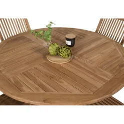 Kenya Rund Loungesæt - Havemøbelsæt - Natur