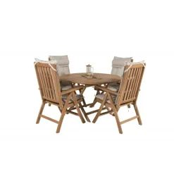 Kenya Rundt Loungesæt - Havemøbelsæt - Natur