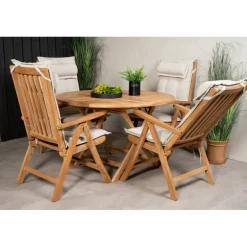 Kenya Rundt Loungesæt - Havemøbelsæt - Natur