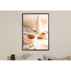 Keramik Plakat - Beige
