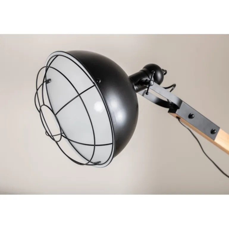 Kick Belysning - Sort og Træ