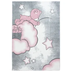 Kids Børnetæppe Bjørn - Pink