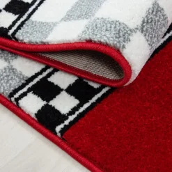 Kids Børnetæppe Racerbil - Rød