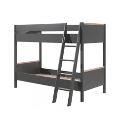 Køjeseng 90 x 200 – London, antracit